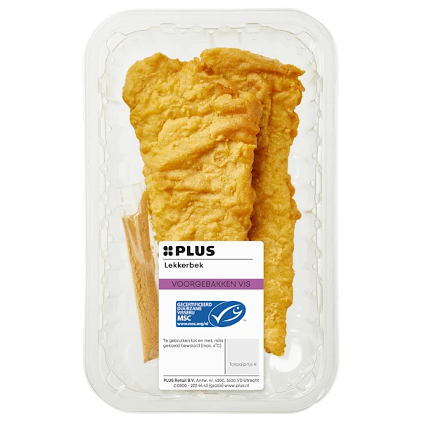 PLUS Gebakken lekkerbek