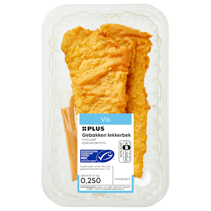PLUS Gebakken lekkerbek
