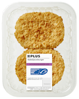 PLUS Gebakken kabeljauwburger 200 GR