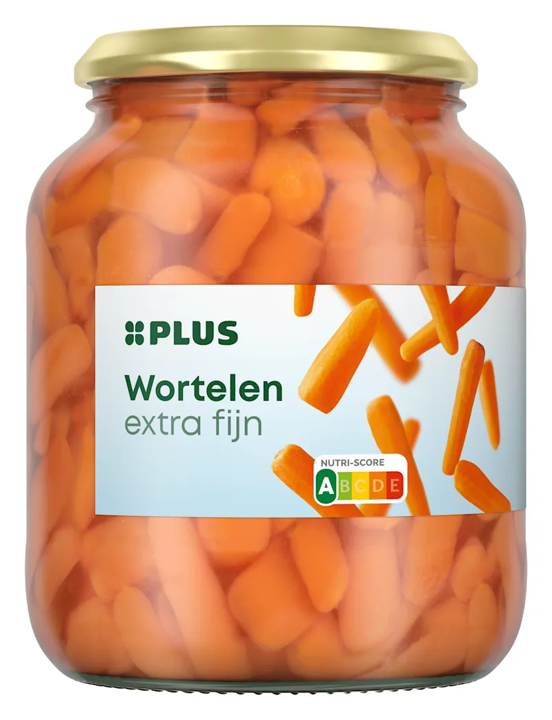 PLUS Wortelen extra fijn