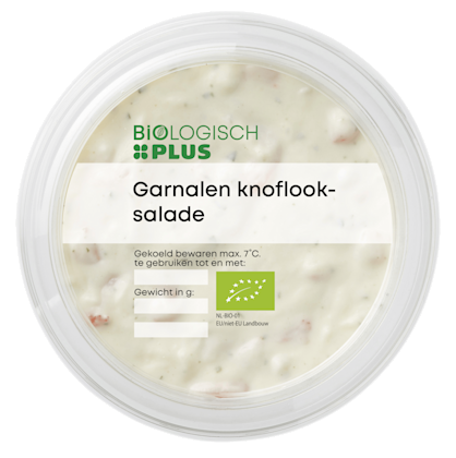 Garnalen knoflooksalade