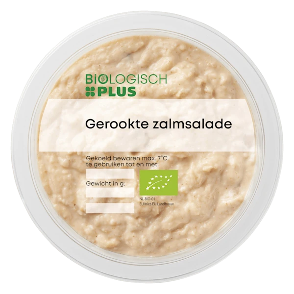 Biologisch PLUS Gerookte zalmsalade