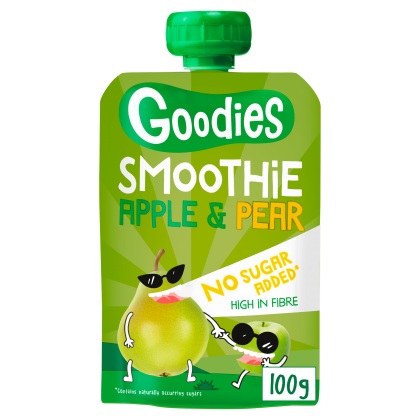 Knijpfruit Smoothie Appel en Peer