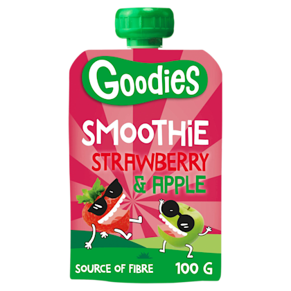Knijpfruit Smoothie Aardbei en Appel