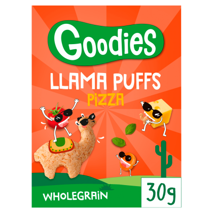 Lama Puffs pizza