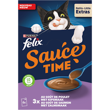 Felix sauce time kip- en zalmsmaak