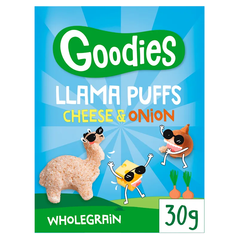 Goodies Lama Puffs cheese & onion
