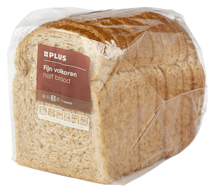 Rond fijn volkoren Half GV