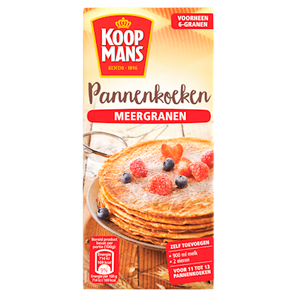 Pannenkoekenmix meergranen