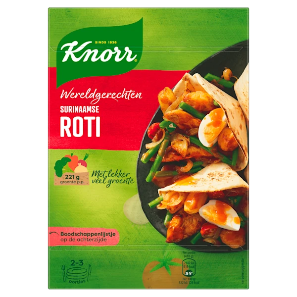 Knorr Wereldgerecht Surinaamse roti