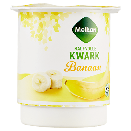 Halfvolle Kwark Banaan