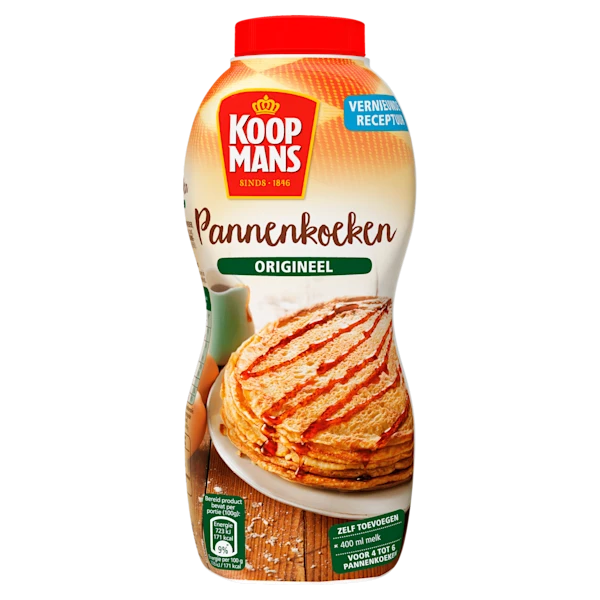 Koopmans Pannenkoekenmix origineel schudfles