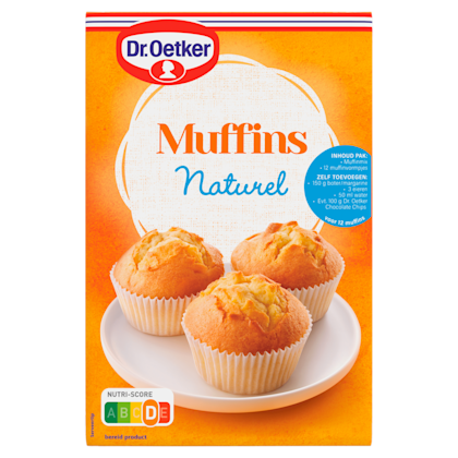 Muffins naturel bakmix