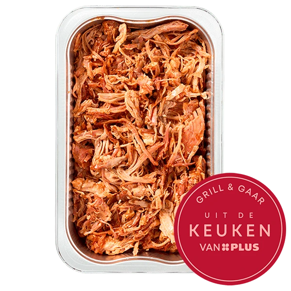 Uit de keuken van PLUS Pulled pork
