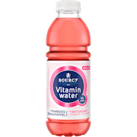 Sourcy Vitaminwater framboos granaatappel