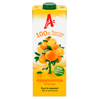 Sinaasappelsap met vruchtvlees