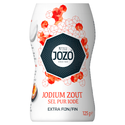 Zout met jodium tafelstrooier