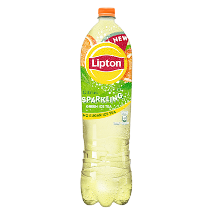 Ice tea sparkling green citrus zero