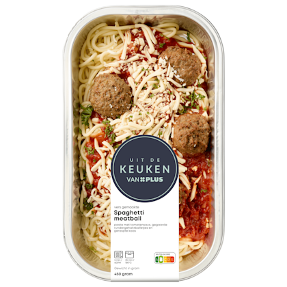 Uit de keuken van Spaghetti meatball