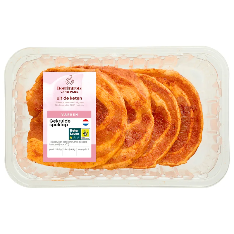 PLUS Boerentrots Speklap gekruid