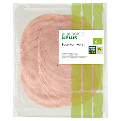 Biologisch PLUS Boterhamworst