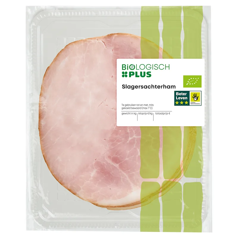 Biologisch PLUS Slagers achterham