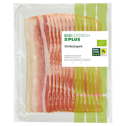 Biologisch PLUS Ontbijtspek