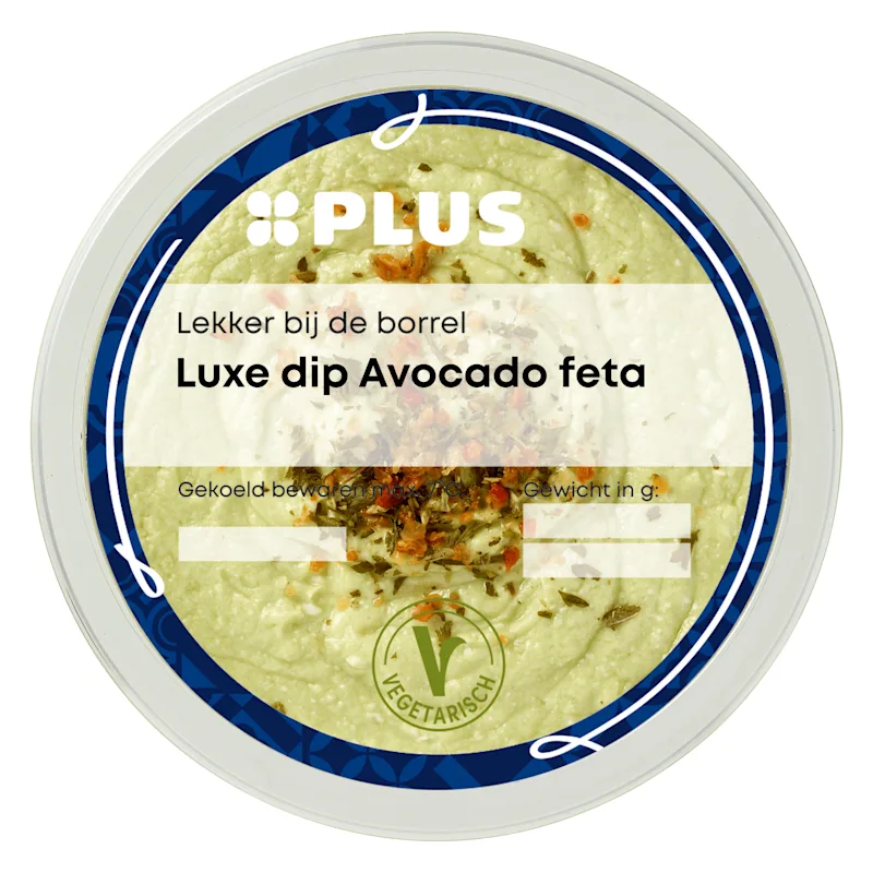 PLUS Luxe dip Avocado Feta