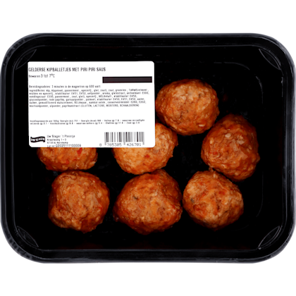 Uw Slager Kipballetjes piri piri