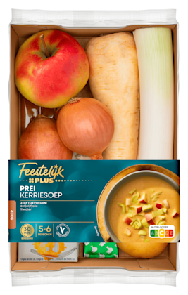 Verspakket prei-kerrie soep