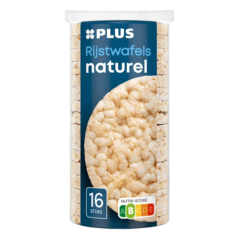 PLUS Rijstwafels Naturel