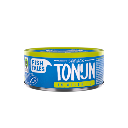 Skipjack tonijn in olijfolie MSC - PLUS