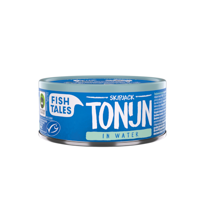 Skipjack tonijn in water MSC - PLUS