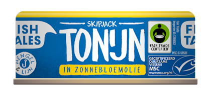 Skipjack tonijn in zonnebloemolie MSC