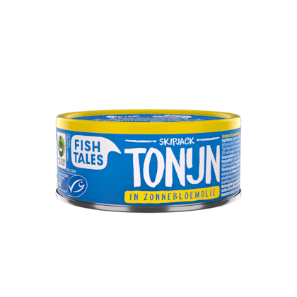 Skipjack tonijn in zonnebloemolie MSC - PLUS