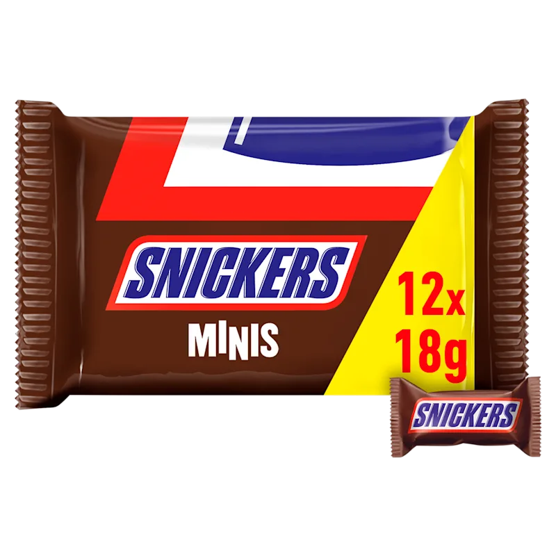 Snickers Melk Chocolade Karamel Mini's