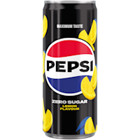 Pepsi Cola zero lemon