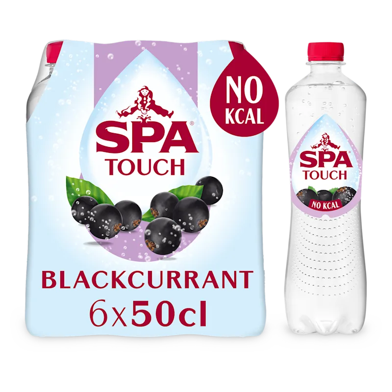 Spa TOUCH Bruisend Blackcurrant 6 x 50 cl