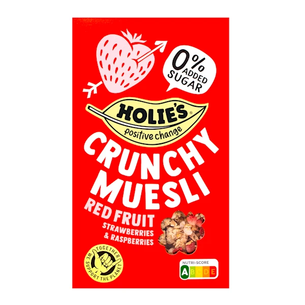 Holie's Crunchy muesli red fruit
