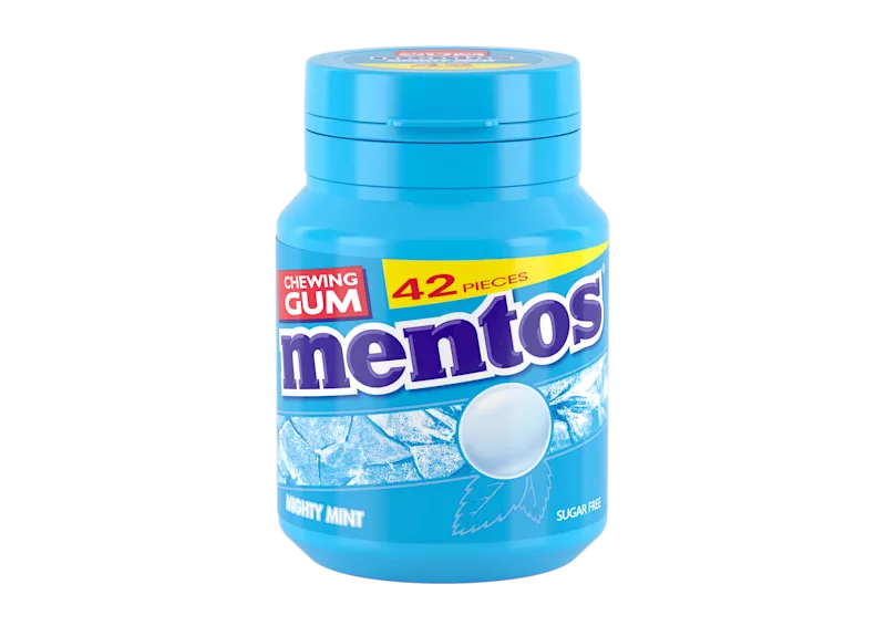 Mentos Gum mighty mint