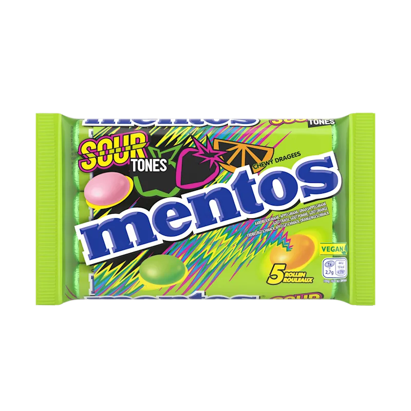 Mentos Sour tones 5-pack