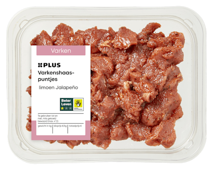 Varkenshaaspuntjes Jalapeno