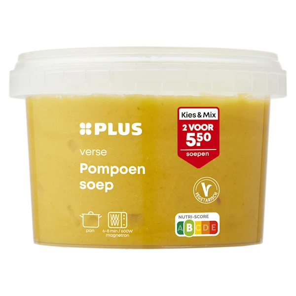 PLUS Pompoensoep