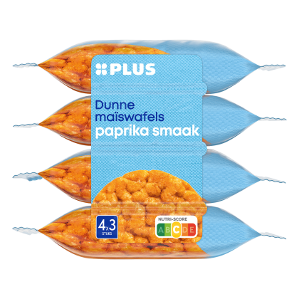 Maiswafels Paprika