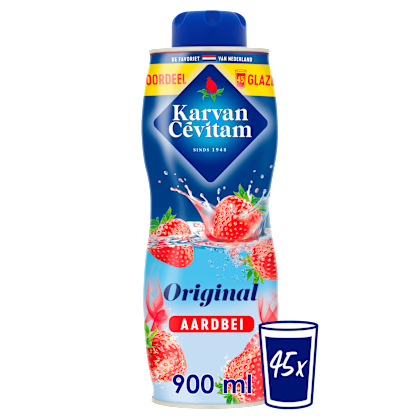 Original aardbei siroop