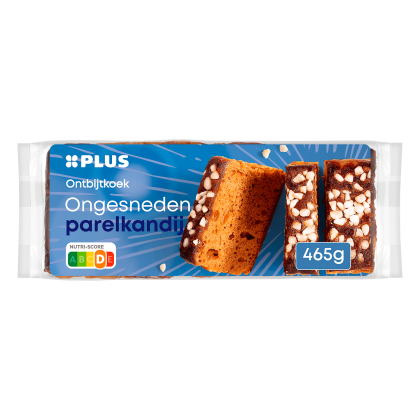 Ontbijtkoek Parelkandij ongesneden