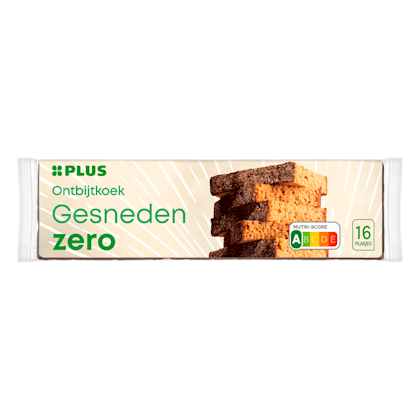Ontbijtkoek Zero gesneden
