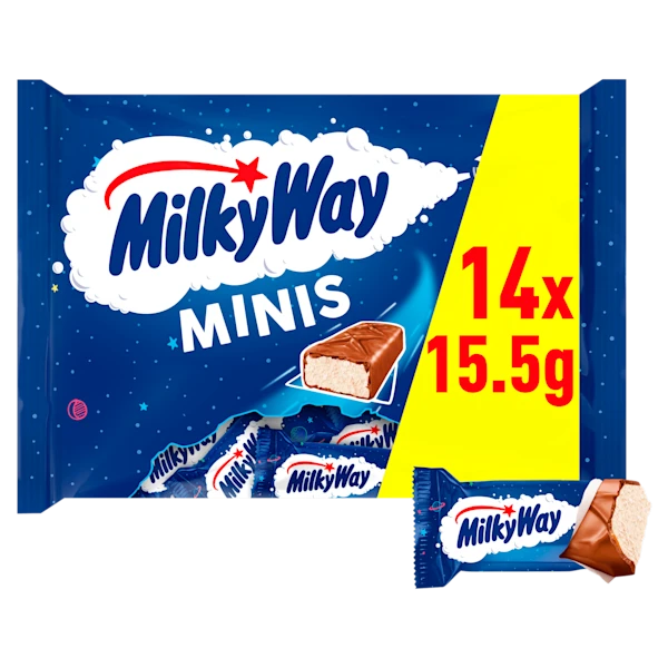 Milky Way Melk Chocolade Mini's Repen