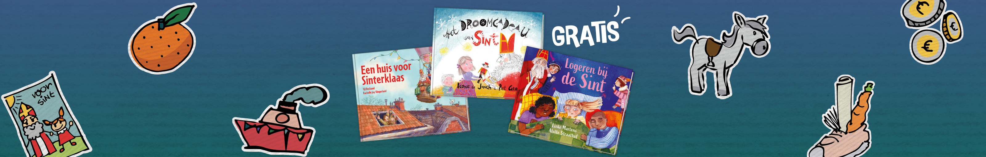 Sinterklaasboeken van Igone de Jongh, Tijl Beckand en Lieke Martens