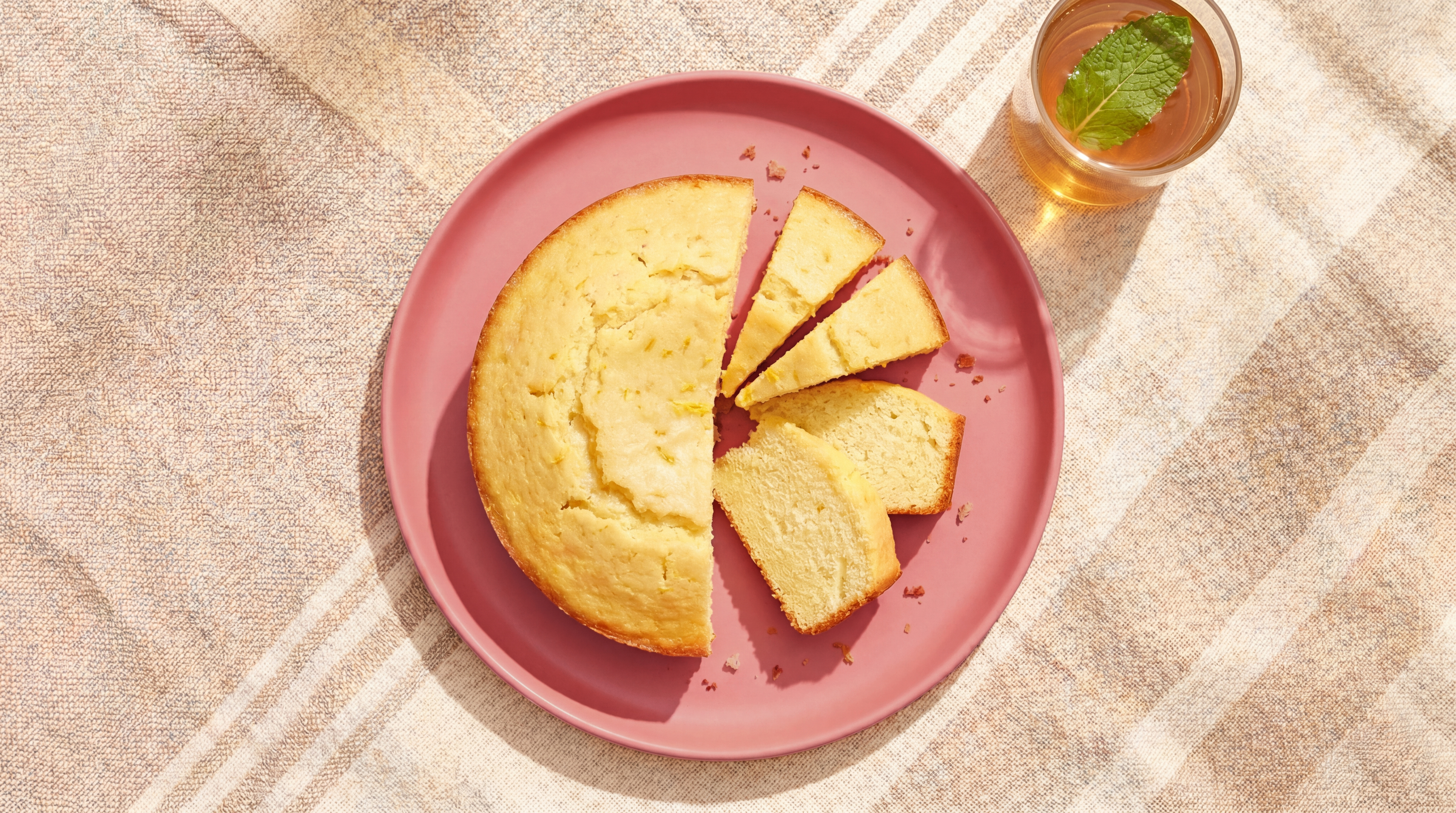 Zomerse citroen-yoghurtcake